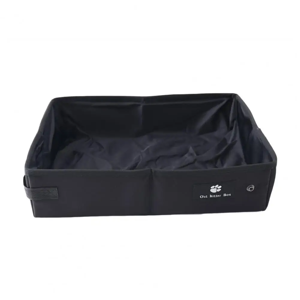 

Easy to Shovel Feces Cat Litter Box Portable Cat Litter Box for Easy at Home Outdoor Travel Foldable Toliet for Small for Travel