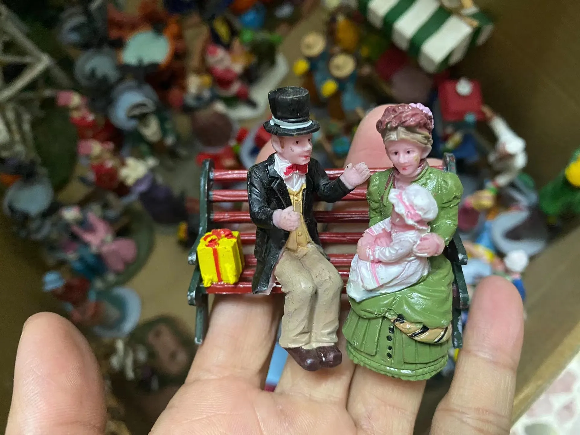 

Полимерная фигурка из психического песка, настольная игра, коробка для корректной терапии, матери, отцу и ребенку