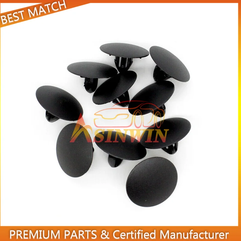 

10PCS 90467-09050 Nylon Fastener Retainer Clip Hood Insulation hood heatproof cotton buckle Fits For Toyota for Lexus