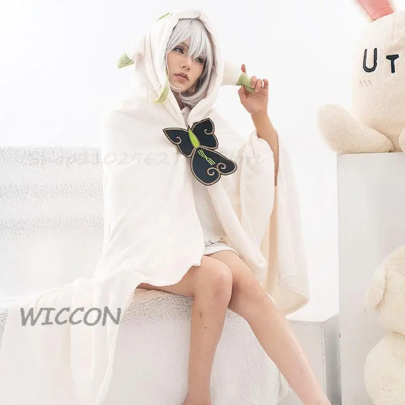 Флисовая толстовка с капюшоном одеяла и накидка для девочек