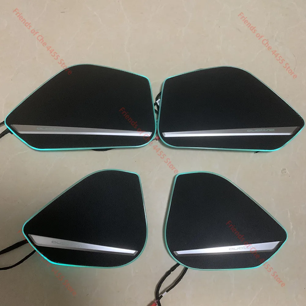 

Для Audi A4 S4 A5 S5 B9 2017-2022 центральная консоль приборная панель светодиодный окружающий свет с подсветкой звуковая крышка новый атмосферный свет