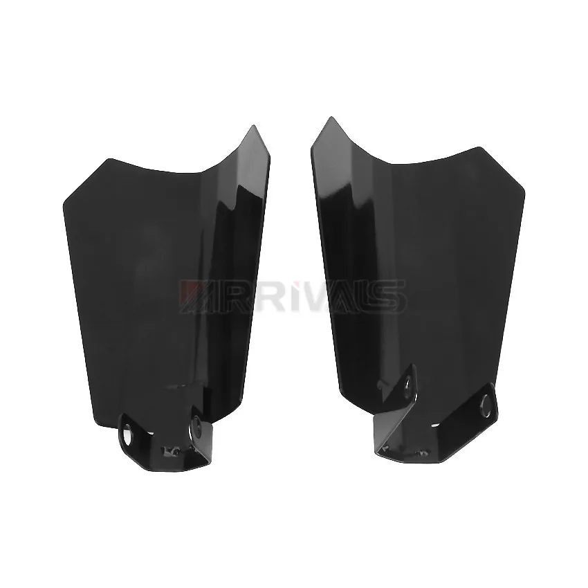2PCS Motorcycle Black Shade Hand Guard Coffin Cut Handguards For Harley Sportster XL Dyna Baggers Wind Falling Protection Cover - купить по