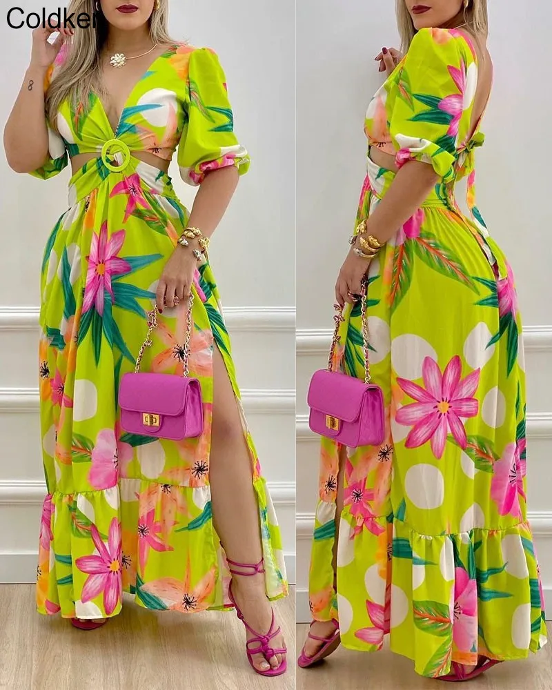 

Женская Асимметричная пляжная юбка с глубоким V-образным вырезом