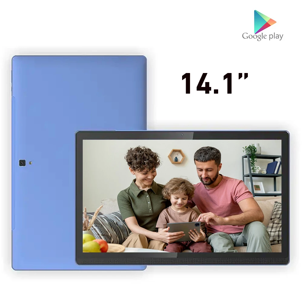 

Large Screen 14.1 Inch Tablet Pc MTK6797 Deca-Core 8+256GB 1920*1080 IPS 10000mAh Bluetooth WiFi Pad For Kids Tablet Education