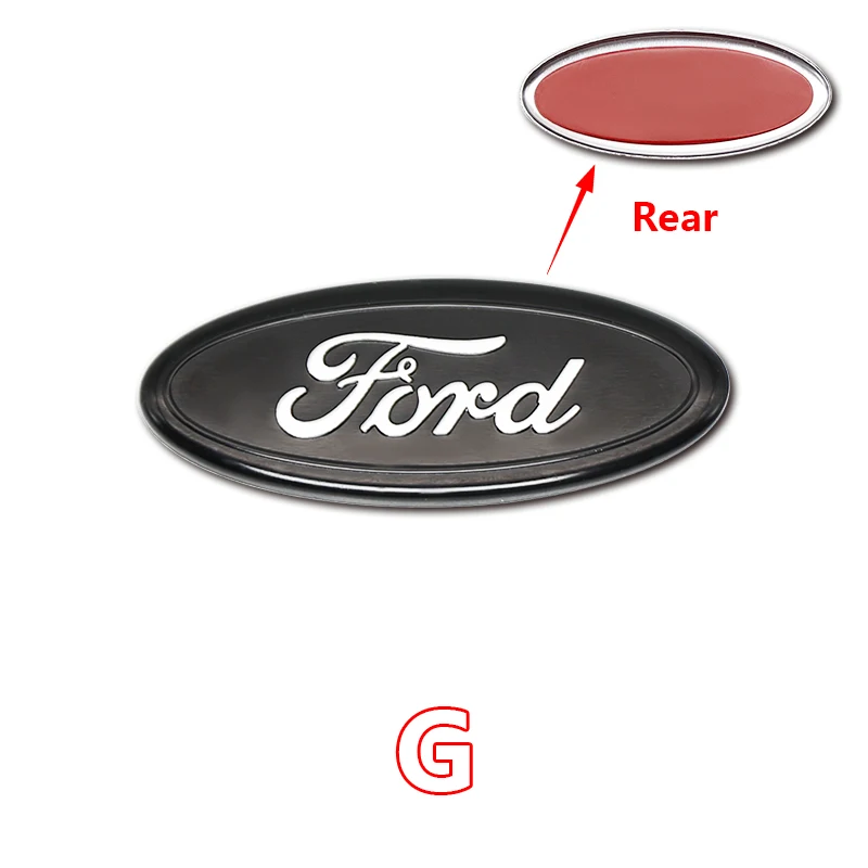 

5,8 см автомобильный руль, эмблема, наклейки, декоративные аксессуары для Ford Focus Mondeo S-MAX Kuga Mk2 Mk3 Fiesta Ranger