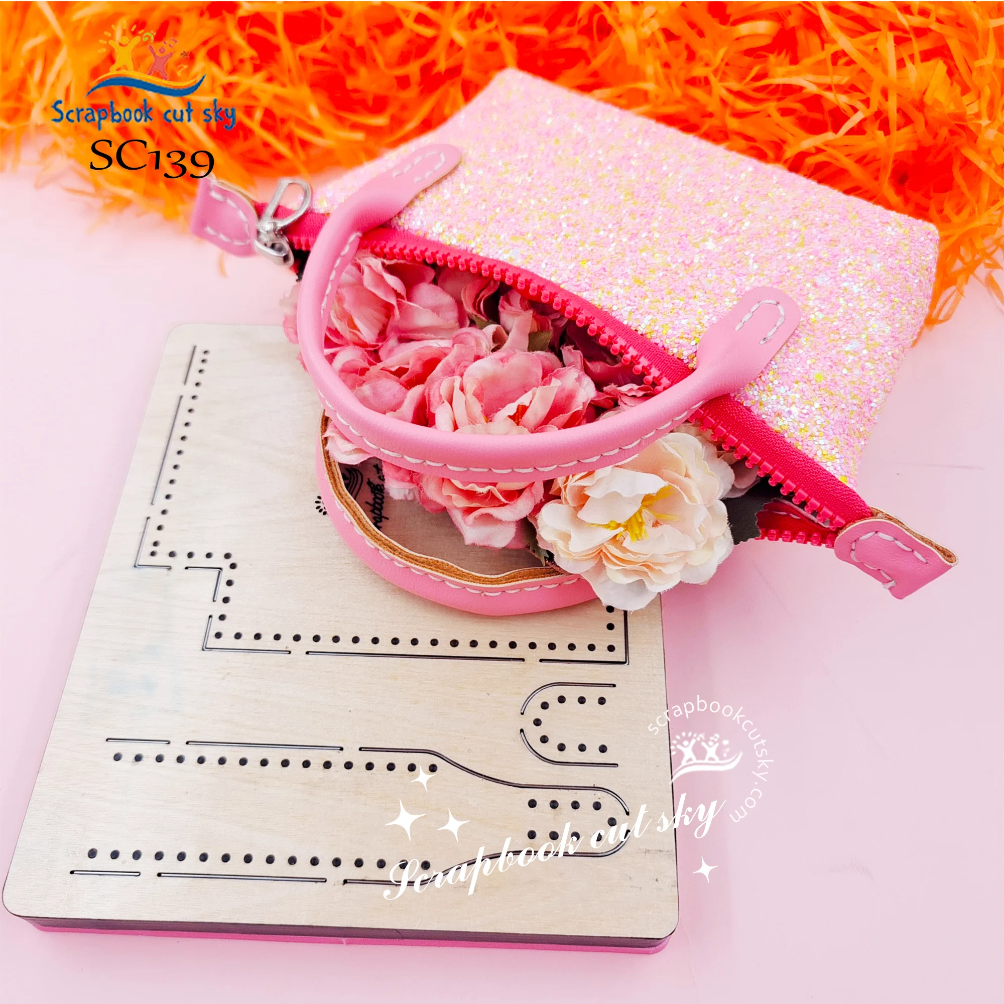ScrapbookCutSky-SC139 Карточная упаковка для ножей по дереву используемая с машиной