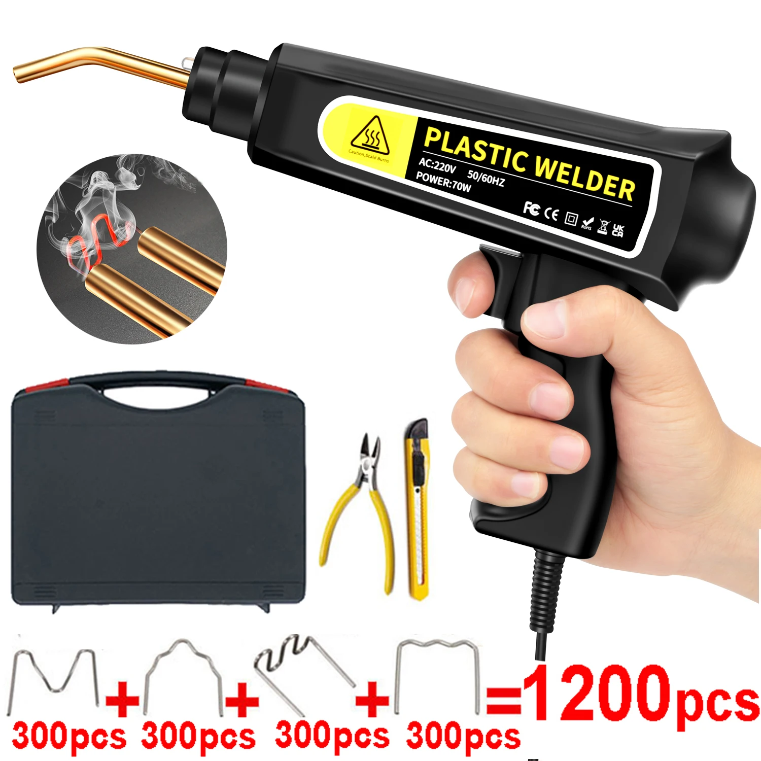 

For Pipe Plastic Machine Welding Welding Equipment Bumper Plastic Repair Pvc Welding Iron Soldering Iron Soldering 2023 Gun