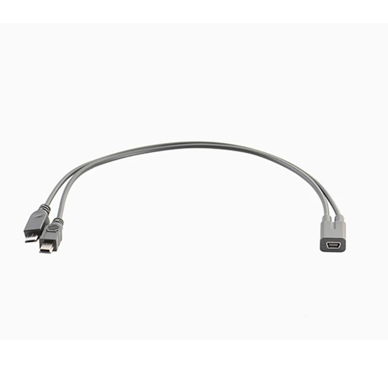 Разветвитель мини-USB-кабеля с разъемом мама на 5-контактный разъем па микро-па