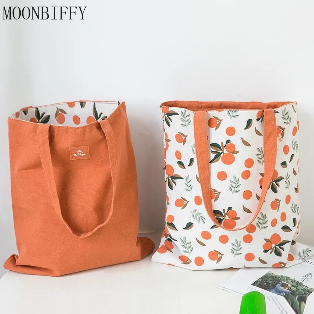 

Новые двусторонние Наплечные сумки из пшеничной ткани, хлопковая льняная Сумочка с карманами, Женская тканевая тоут для покупок