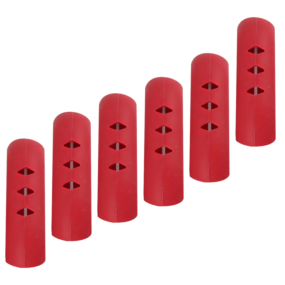 

Handle Pot Pan Silicone Cast Holder Iron Covers Skillet Cover Hot Sleeve Grip Protector Grips Clip Rubber Frying Non Fry