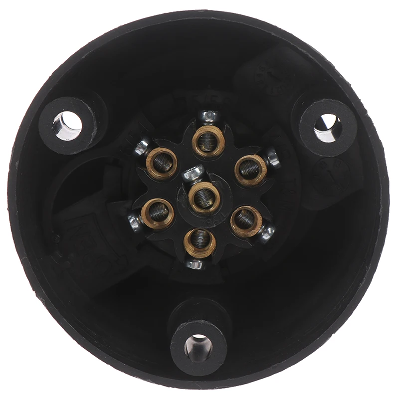 7-контактный Европейский прицеп 12 В буксировочный гнездо автомобильный разъем