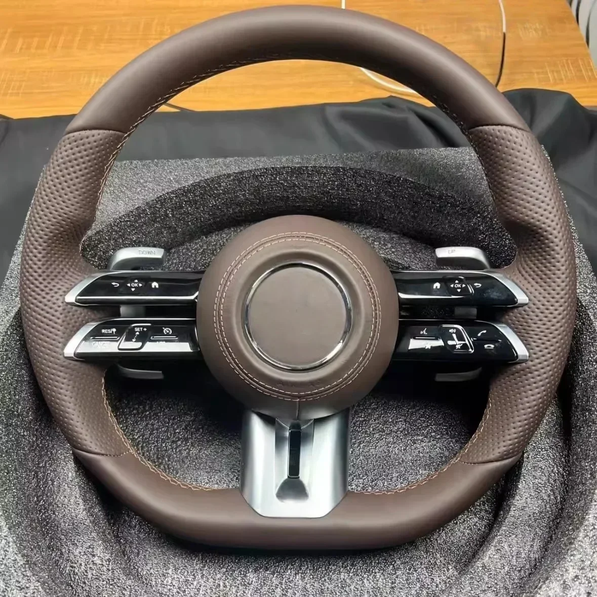 Для Mercedes Benz GT W222 W223 W257 W292 W463 W464 C205 W190 W205 W166 W167 W177 W217 AMG Рулевое колесо в сборе (art.: 3920dcea6ef7d) - 3920dcea6ef7d