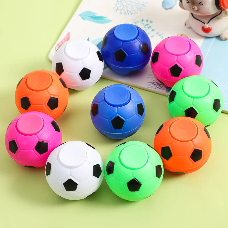 

5Pcs Soccer Fidget Spinner Party Favors for Kids Birthday Baby Shower Football Party Goodie Bag Pinata Fillers Carnival Prizes