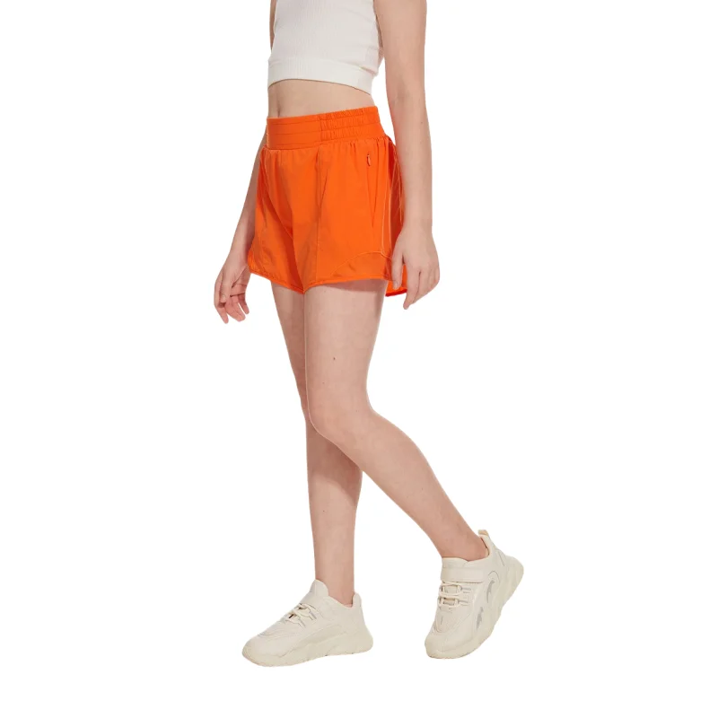 Детские шорты яркие спортивные для девочек дышащие детские карамельных цветов