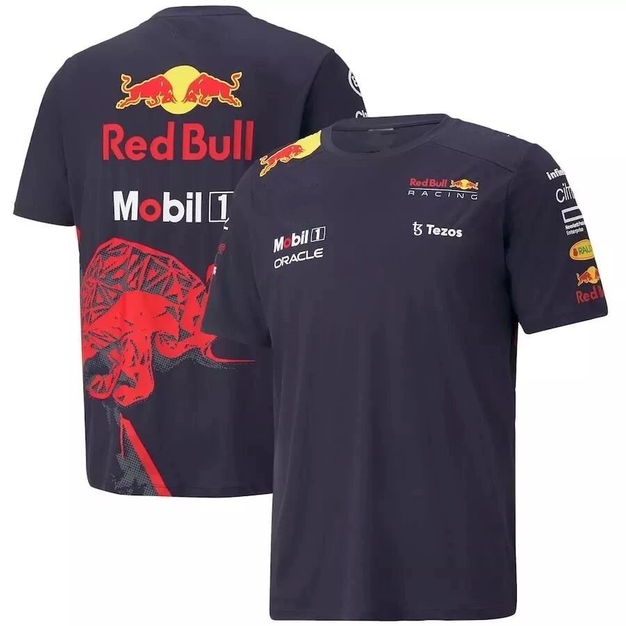 

2022 New Hot F1 T Shirt Red Animal 3D Print Men's Summer Sportswear Male Round Neck Short Sleeves Man Fans Tops Racing Tee