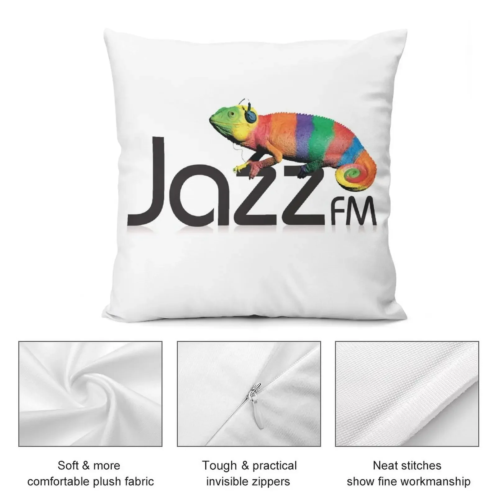 Детская рождественская наволочка Jazz FM est 1990