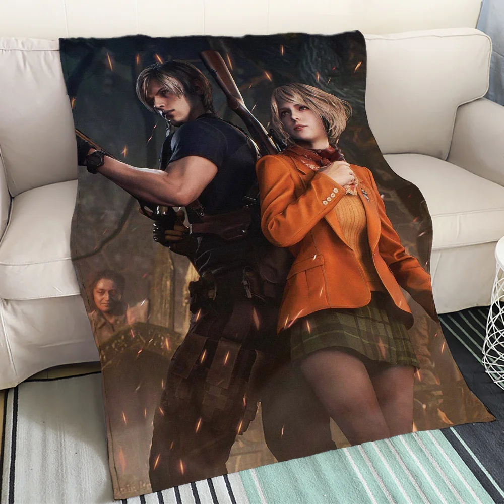 Фланелевое Одеяло Леона Кеннеди Из Микрофибры Домашнее Декоративное Покрывало