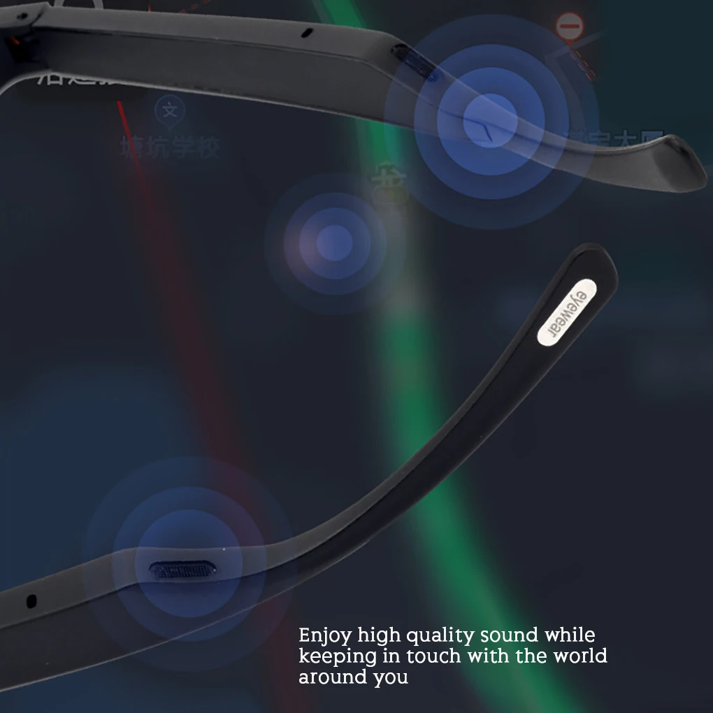 

Очки Беспроводные спортивные музыкальные очки костной проводимости Bluetooth-совместимые уличные дорожные очки для телефона солнцезащитные очки