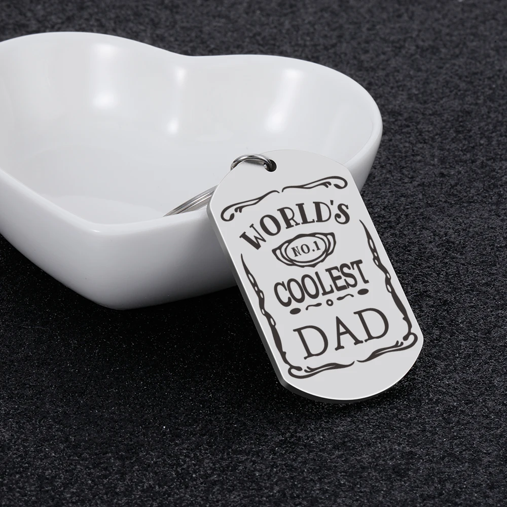 

Fathers' Day Dad Papa Birthday Gift TO PAPA Keyring Daddy Fathers Day Keyrings Men Father Party Original Gift for Men Car