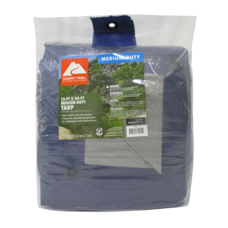 

Medium-Duty Tarp, 12' x 24', Material PE