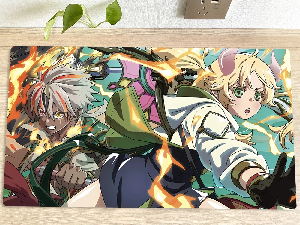 Игровой коврик YuGiOh Dogmatika Ecclesia the Virtuous Fallen of Albaz TCG CCG Коврик для торговых карточных