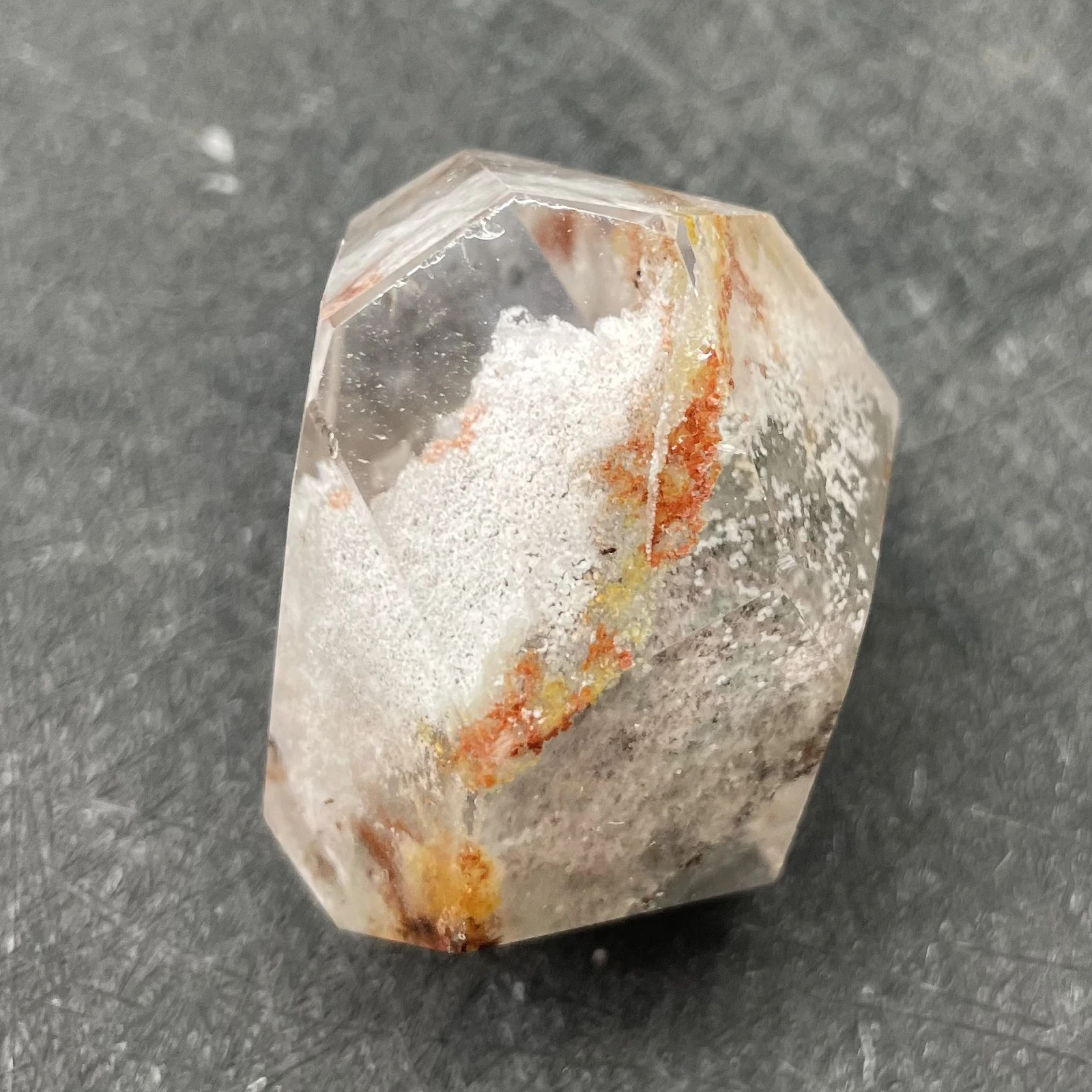 50 г Натуральный Зеленый Фантом бесплатно форма хрустальный камень украшение