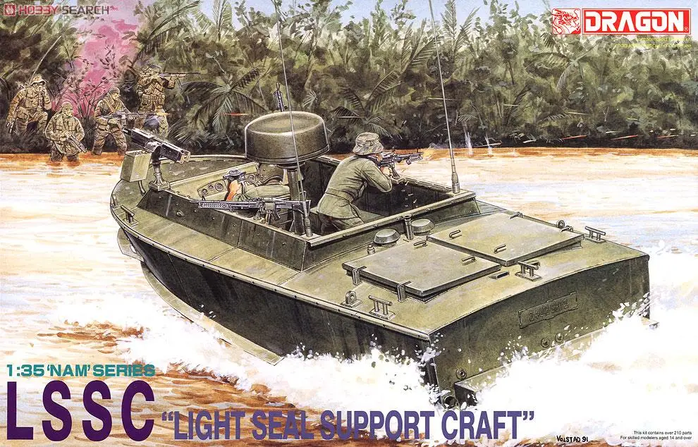 DRAGON 3301 1/35 Scale LSSC Light Seal Support Craft Plastic model kit