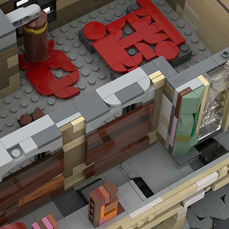 Модель модели Apocalypse Moc строительные блоки центр обеденная технология модульные