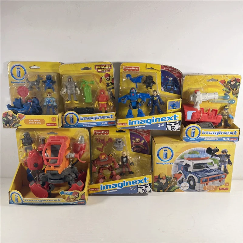 

Genuine Imaginext Figure Rescue Heroes Prince of Pirates City Police 2.5-inch Doll Ornaments Accessories Children's Toy