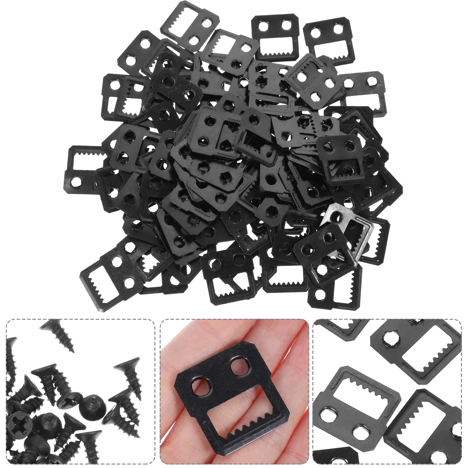 

100pcs Iron Replacement Practical Picture Hook Picture Hangers Picture Hanging Tool Frame Hooks Picture Frame Hanger