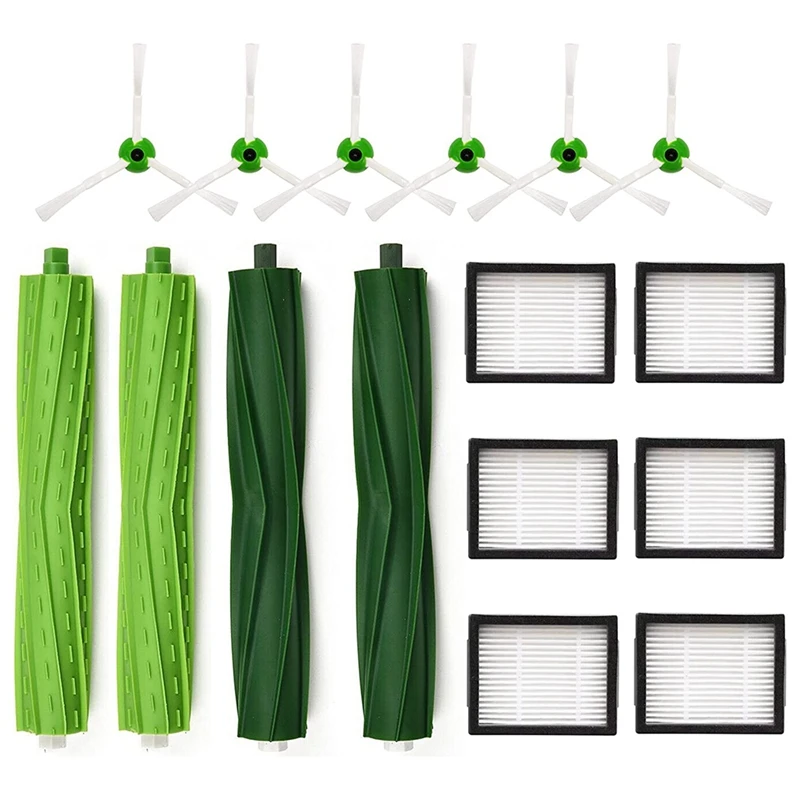 

Роликовая щетка, боковая щетка, фильтр, запчасти, совместимые с Irobot Roomba I, E & J Series I7 I7 + I2 I3 I3 I4 I4 + I6