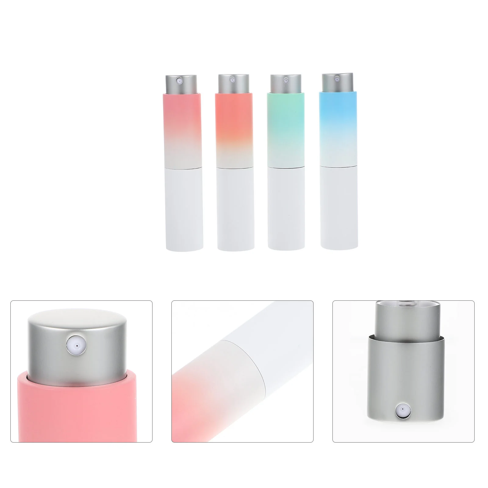 

4Pcs Glass Perfume Bottles Perfume Spray Bottles Travelling Perfume Packing Bottles