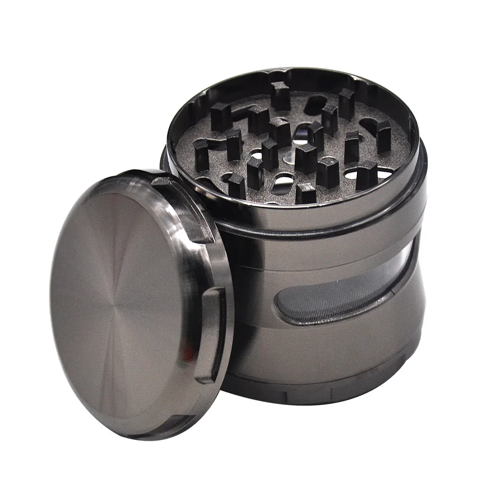 4-слойная шлифовальная машина для сорняков из цинкового сплава 63 мм/2 48 дюйма