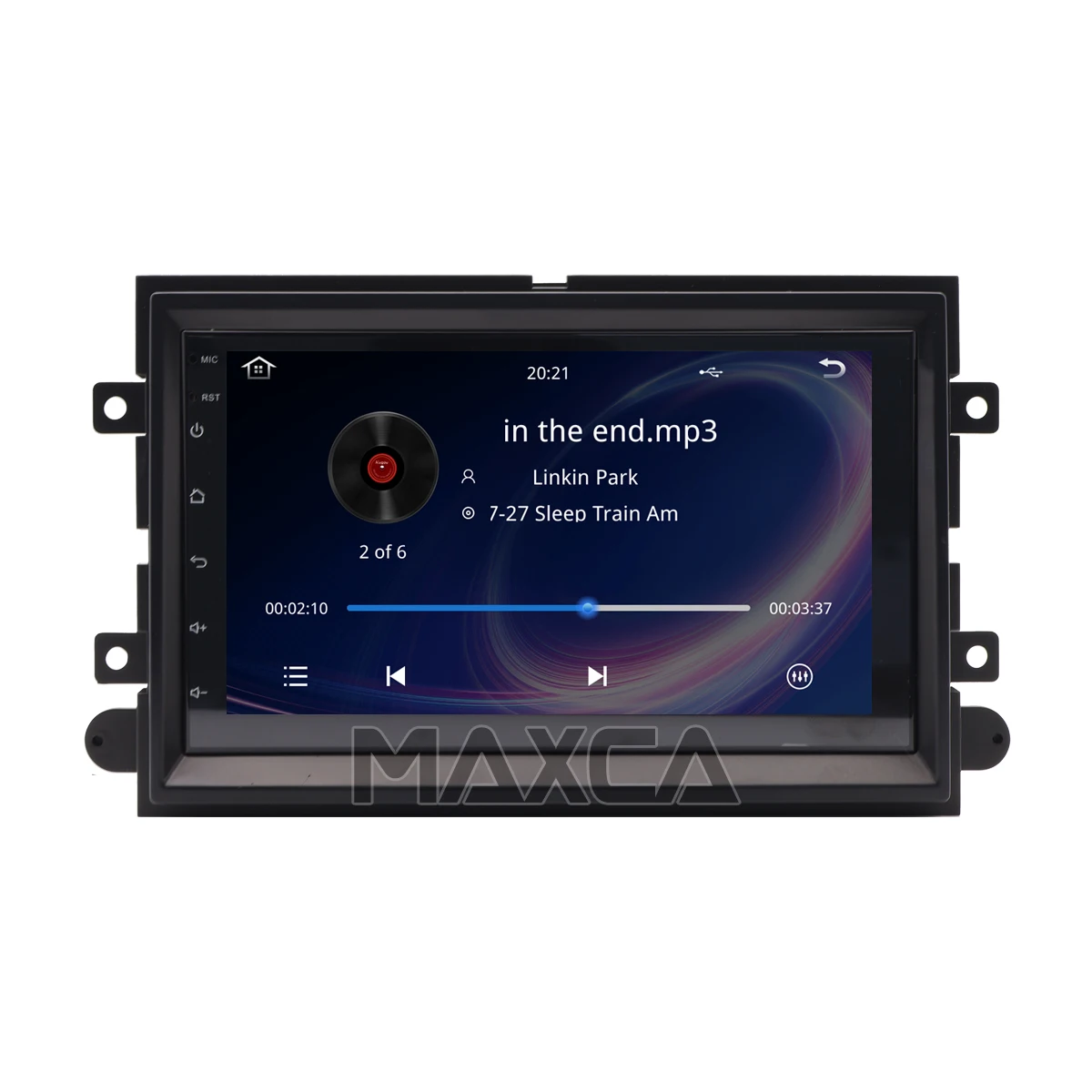 MAXCA 7-дюймовый 2 din беспроводной Carplay Android авто радио для Ford F150 F250 F350 Escape Explorer Edg OEM