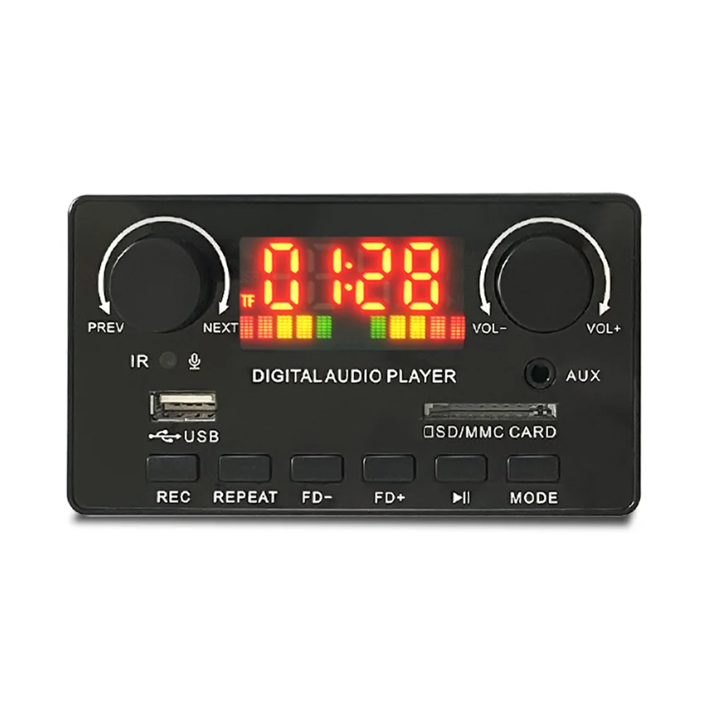 

Car MP3 Player Player Panel 5V-26V Bluetooth Panel For Car MP3 Player Recording Function Car Electronics Accessories