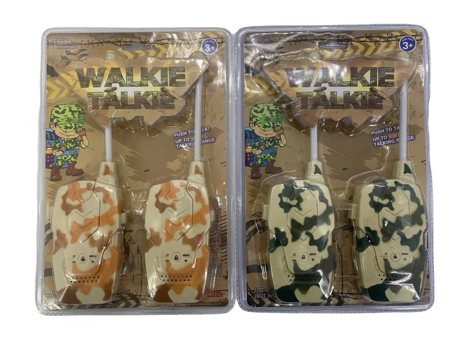 Parent-child Interactive Toy Boy Girl Radio Handheld Phone Radio Christmas Birthday Gift a Pair of Children's Walkie-talkies