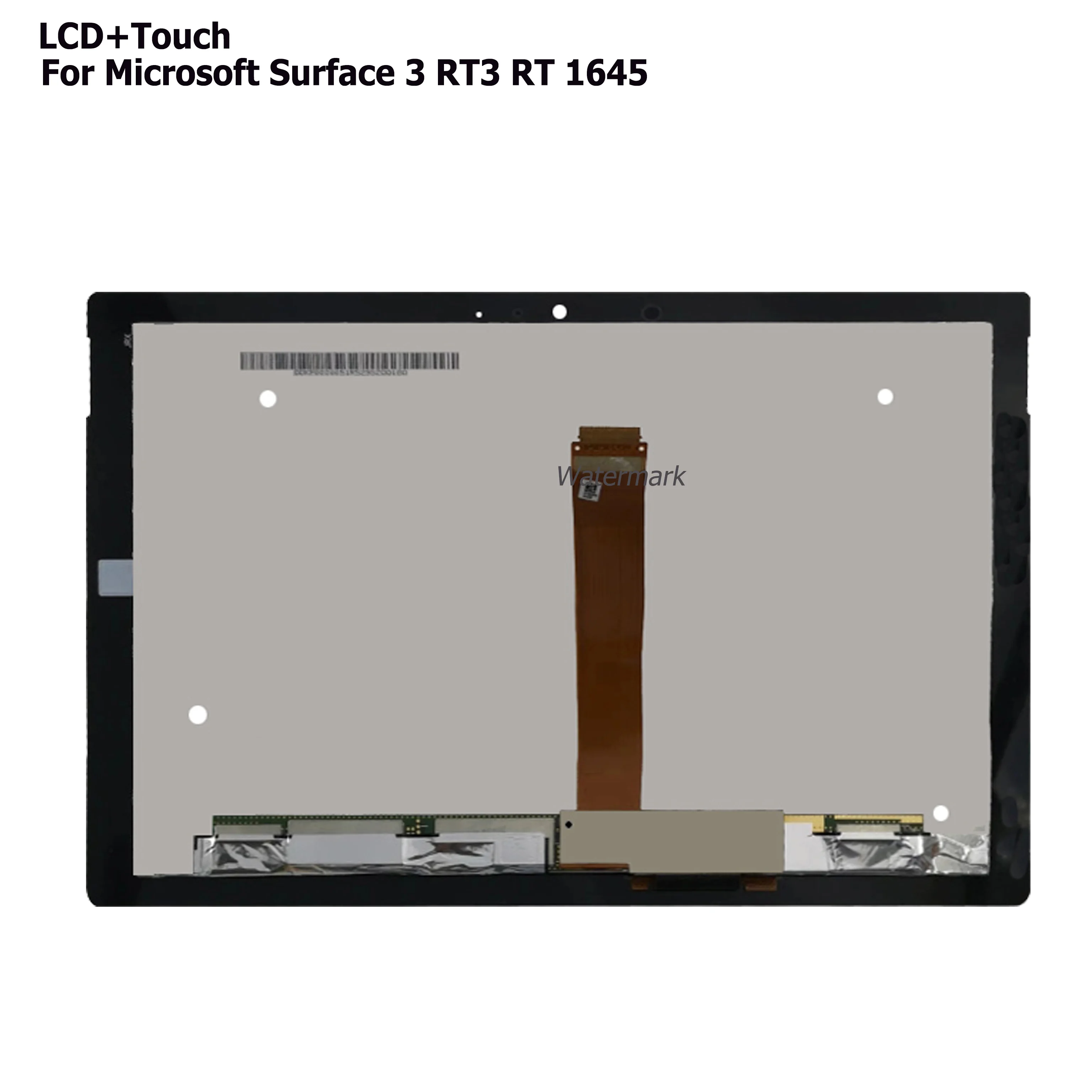 Новый ЖК-дисплей для планшета Microsoft Surface RT3 1645 1657 RT 3 с заменой сенсорного экрана в