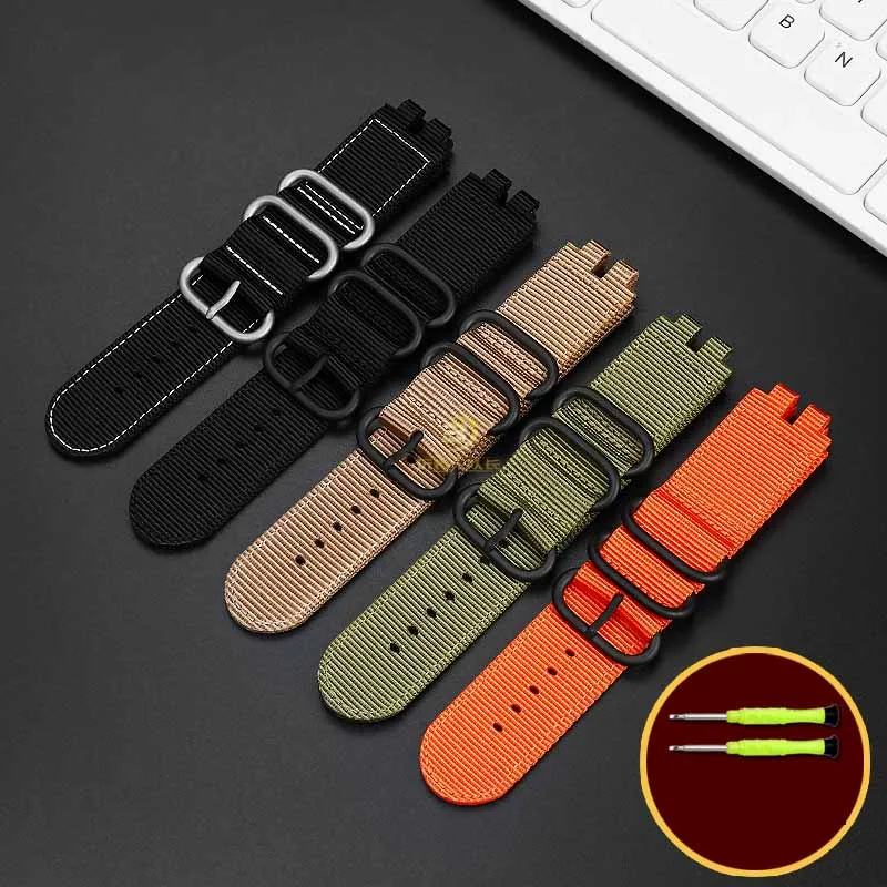 Водонепроницаемый спортивный холщовый браслет для Casio модифицированный нейлон