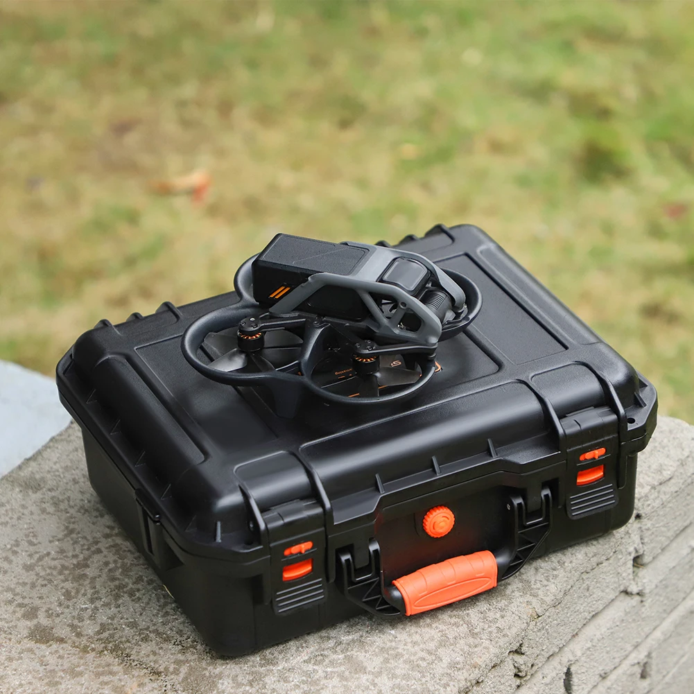 

Безопасная переноска, оригинальная Водонепроницаемая Противоударная портативная переноска, фотобокс для хранения с защитой от падения для летающих очков/очков DJI Avata 2