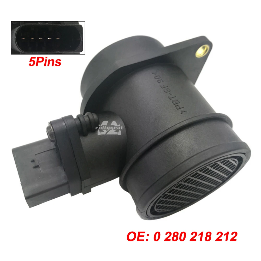 0280218212 Датчик массового расхода воздуха MAF для Audi Skoda VW Volkswagen автозапчасти 06A 906461 АК
