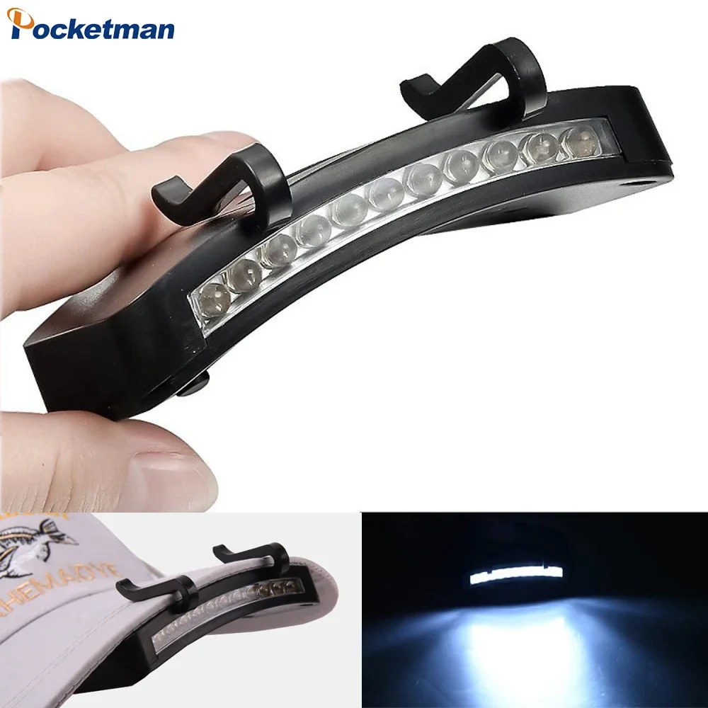 

Фонарики для шляпы POCKETMAN 11 LED