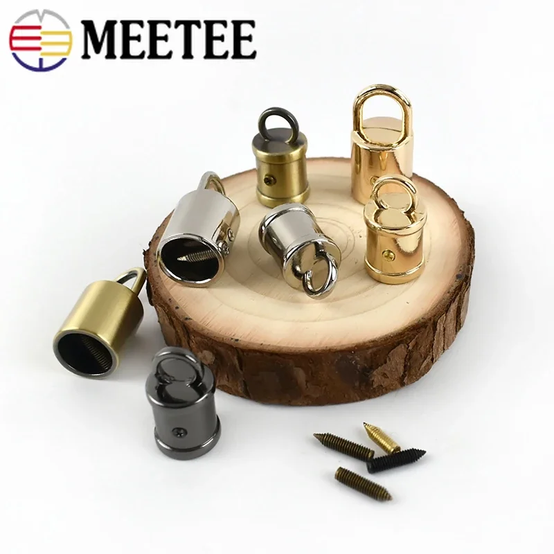 Металлические пряжки Meetee 11 мм для сумок 5/10 шт. вешалка бахромы и крышек застежка