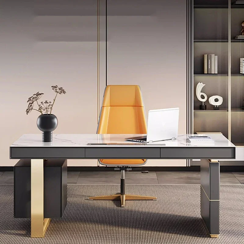 Угловой офисный стол многофункциональный учебный компьютер письменная рабочая