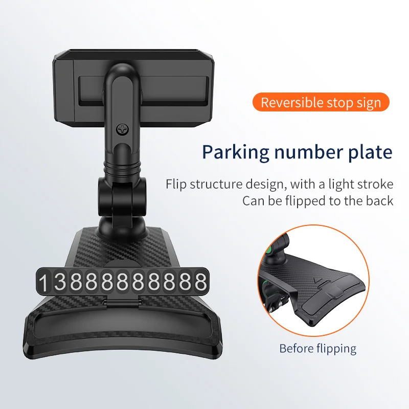 

Автомобильный сотовый телефон с возможностью поворота на 1260 градусов, держатель для телефона с приборной панелью в автомобиле для 7-дюймовой планшетов
