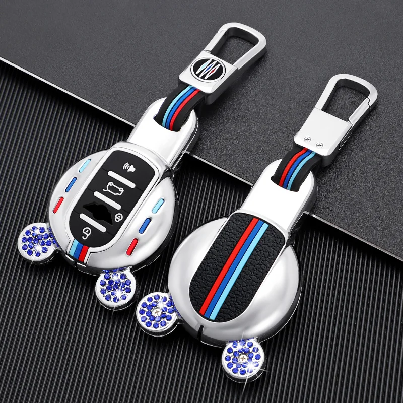 

Car Key Case Smart Remote Fobs Cover Lovely Replace Shell For BMW Mini Cooper F54 F55 F56 F57 F60 Protector Keychain Holder