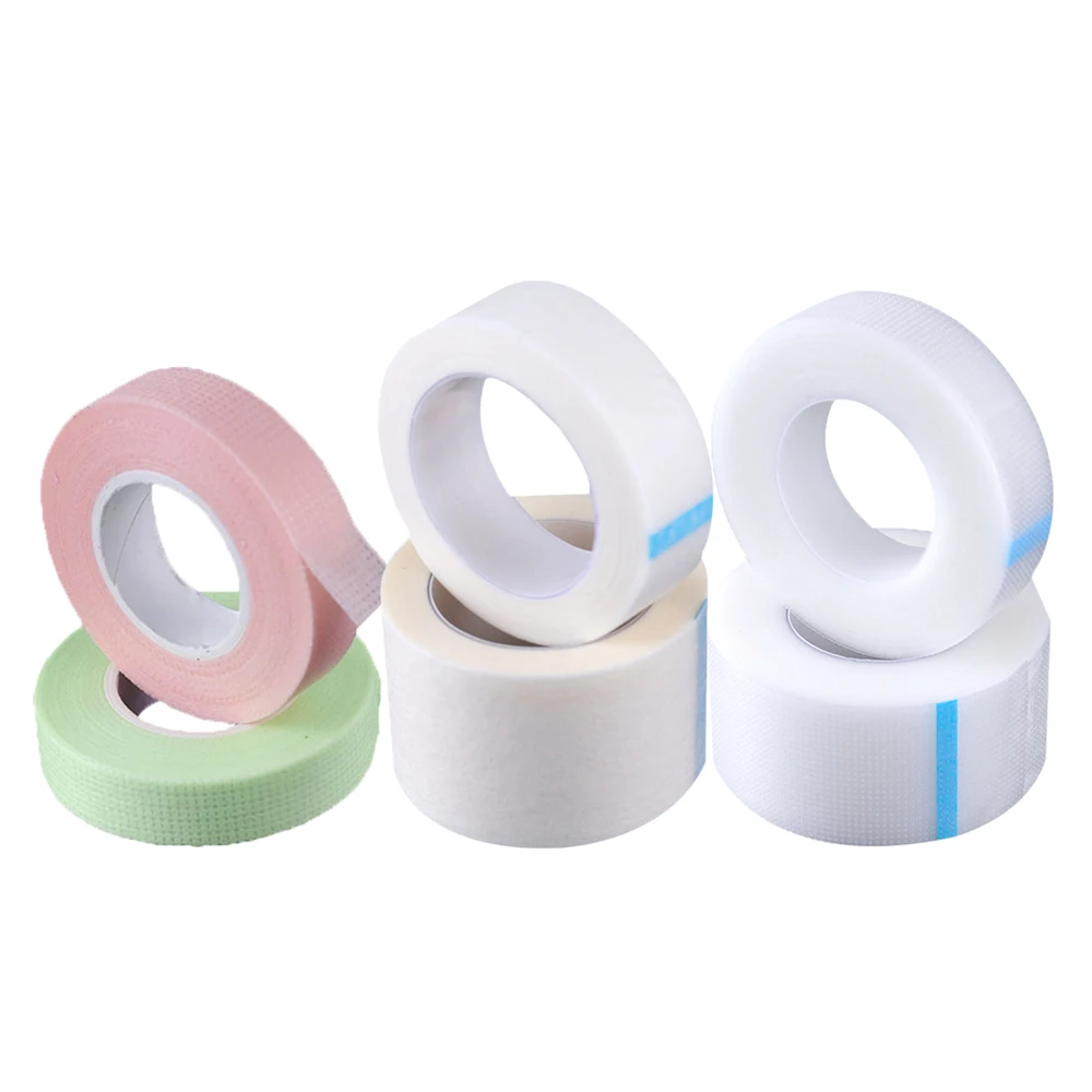 

2/4/8 Rolls 9M Eye Pad Non-woven Fabric/PE Patches Breathable Professional Fixed Adhesive Grafting Tape False Eyelash Extension