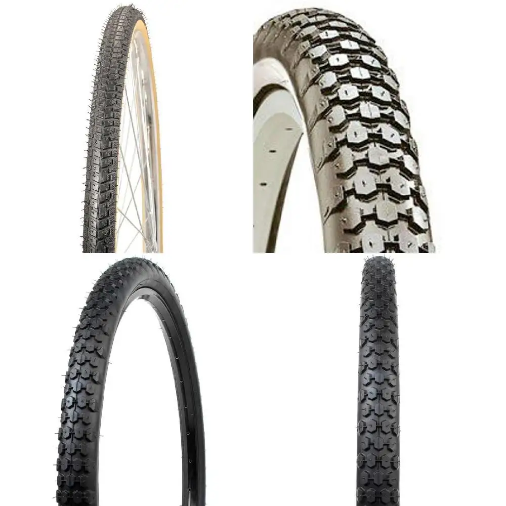 

Durable, Reinforced 27TPI Construction Long-Lasting 26"x2.125 White SRC K80 Cruiser Clincher Tire for Performance Boost.