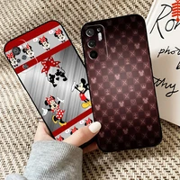 cartoon mickey minnie mouse phone case for xiaomi redmi note 10 10s 10t 9 9s 9t 5g for redmi 10 9 9t 9a 9c case coque
