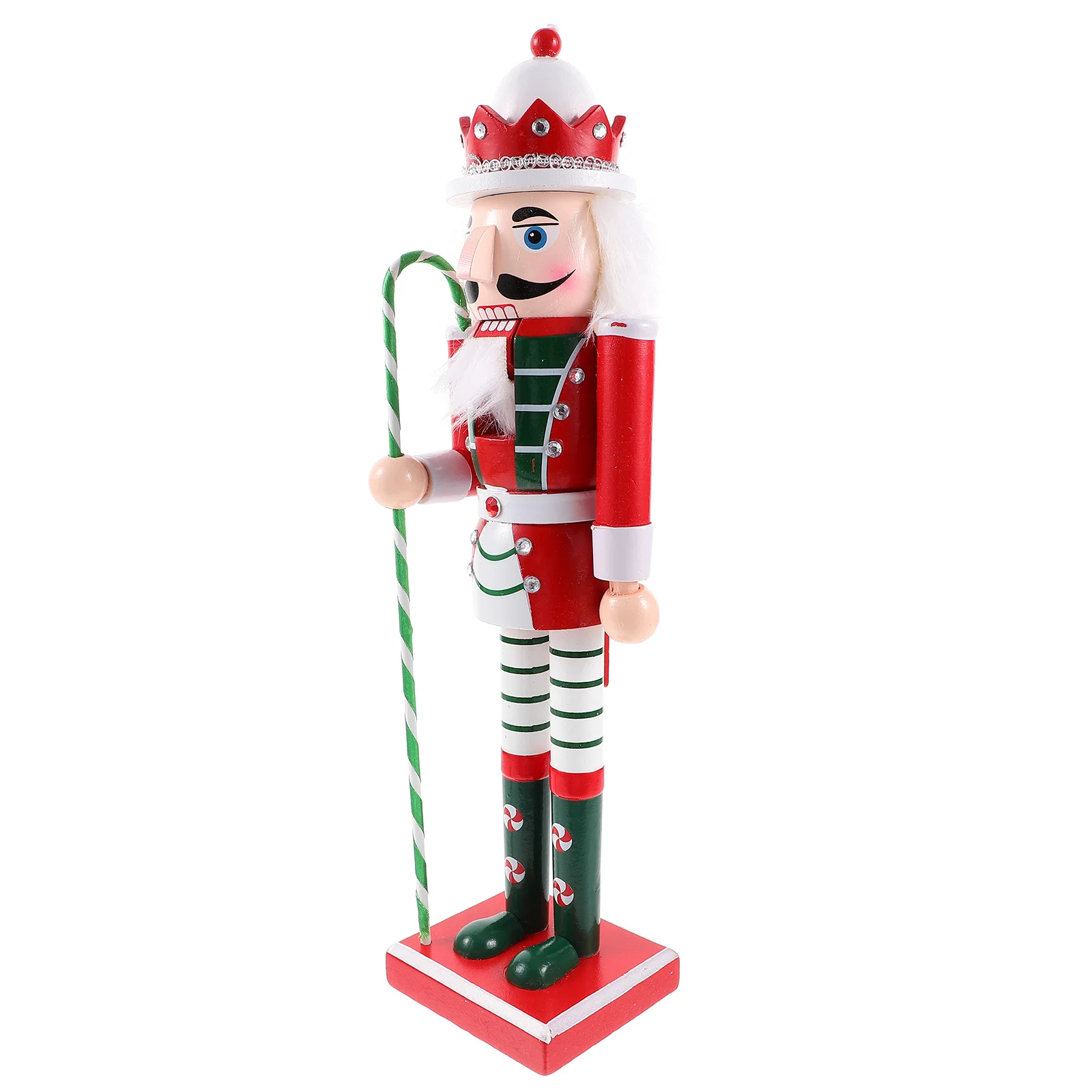 

Ornaments Xmas Desktop Nutcracker Puppets Christmas Decor Wood Nutcrackers Decorations Gifts