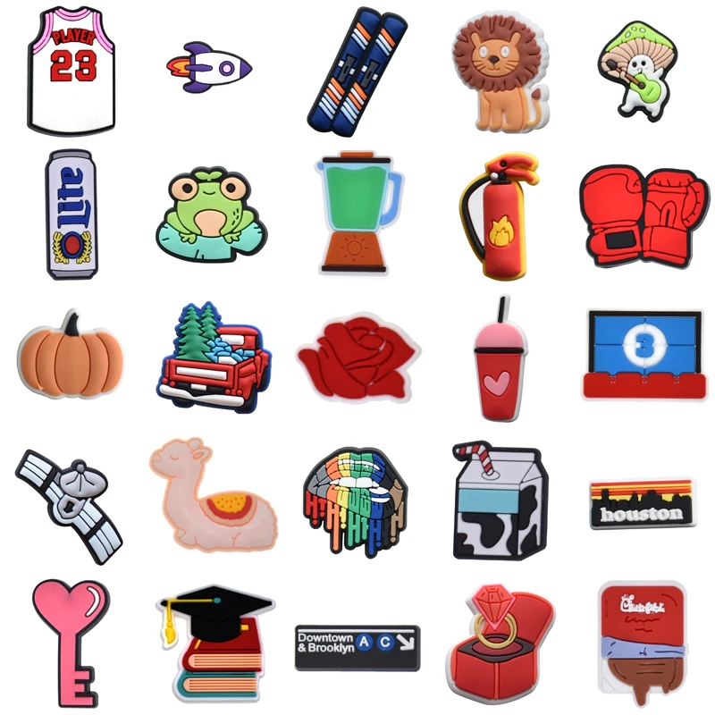 

Kids Wholesale Bulk Shoe Charms Para Pins Men Boy Girl Packs Set Jeans Shoes Accessories Decorations for Crocs Women Charm Gifts